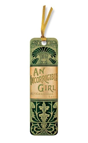Cover image for Bodleian Libraries: An Incorrigible Girl Bookmarks (pack of 10)