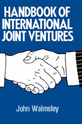 Cover image for Handbook of International Joint Ventures