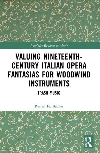 Cover image for Valuing Nineteenth-Century Italian Opera Fantasias for Woodwind Instruments