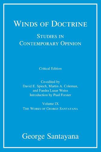 Winds of Doctrine, critical edition, Volume 9