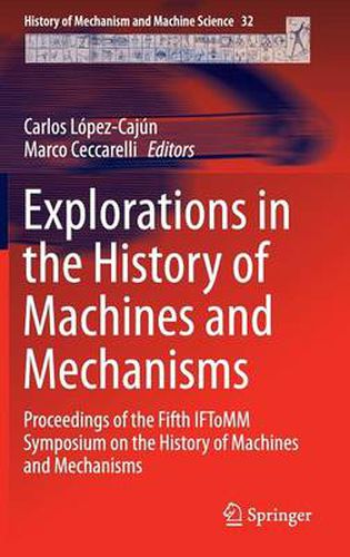 Cover image for Explorations in the History of Machines and Mechanisms: Proceedings of the Fifth IFToMM Symposium on the History of Machines and Mechanisms