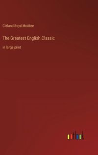 Cover image for The Greatest English Classic