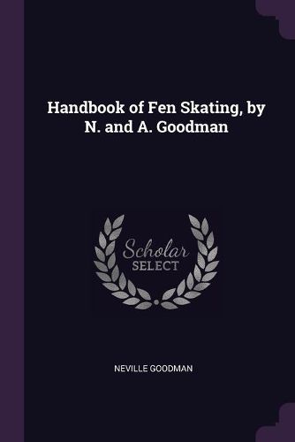 Cover image for Handbook of Fen Skating, by N. and A. Goodman