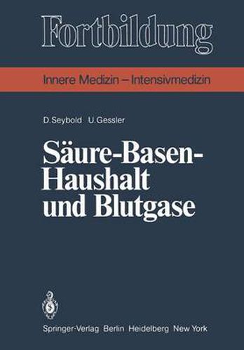 Cover image for Saure-Basen-Haushalt Und Blutgase