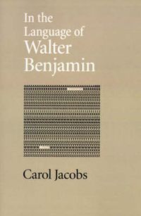 Cover image for In the Language of Walter Benjamin