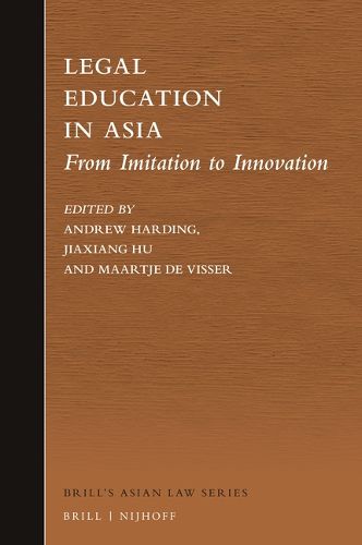 Cover image for Legal Education in Asia: From Imitation to Innovation