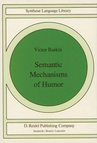 Cover image for Semantic Mechanisms of Humor