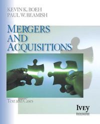 Cover image for Mergers and Acquisitions: Text and Cases