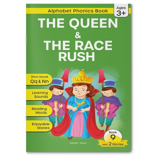 Cover image for Phonics Book 9 : The Queen & The Race Rush