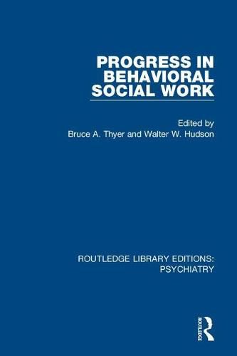 Cover image for Progress in Behavioral Social Work