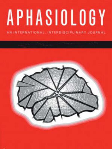 Cover image for PALPA: Ten Years After: A Special Issue of Aphasiology