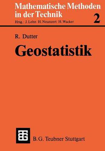 Cover image for Geostatistik: Eine Einfuhrung mit Anwendungen