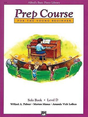 Alfred's Basic Piano Library Prep Course Solo D