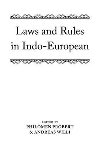 Cover image for Laws and Rules in Indo-European