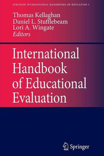Cover image for International Handbook of Educational Evaluation: Part One: Perspectives / Part Two: Practice