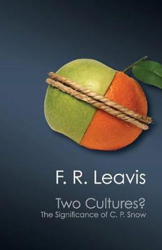 Cover image for Two Cultures?: The Significance of C. P. Snow