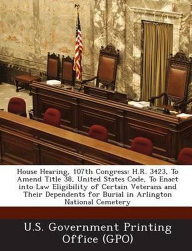 Cover image for House Hearing, 107th Congress