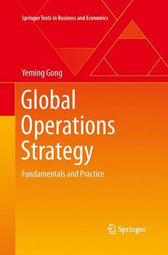 Cover image for Global Operations Strategy: Fundamentals and Practice