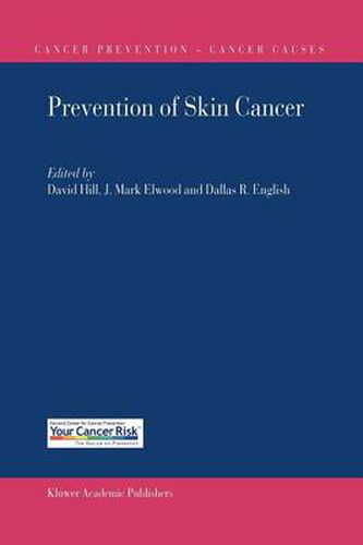 Cover image for Prevention of Skin Cancer