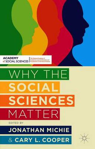 Cover image for Why the Social Sciences Matter