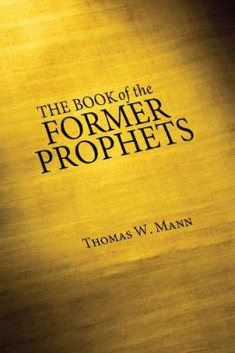 Cover image for The Book of the Former Prophets