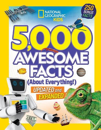 Cover image for 5000 Awesome Facts (About Everything): Updated and Expanded (Disney: National Geographic Kids)