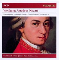 Cover image for Mozart Divertmentos Adagios And Fugues