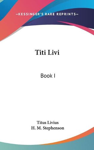 Cover image for Titi Livi: Book I