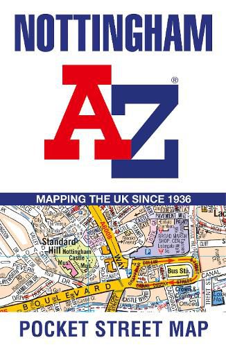 Cover image for Nottingham A-Z Pocket Street Map