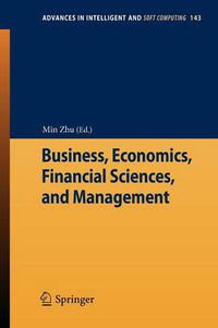 Cover image for Business, Economics, Financial Sciences, and Management