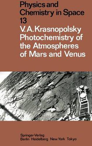 Cover image for Photochemistry of the Atmospheres of Mars and Venus