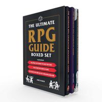 Cover image for The Ultimate RPG Guide Boxed Set: Featuring The Ultimate RPG Character Backstory Guide, The Ultimate RPG Gameplay Guide, and The Ultimate RPG Game Master's Worldbuilding Guide