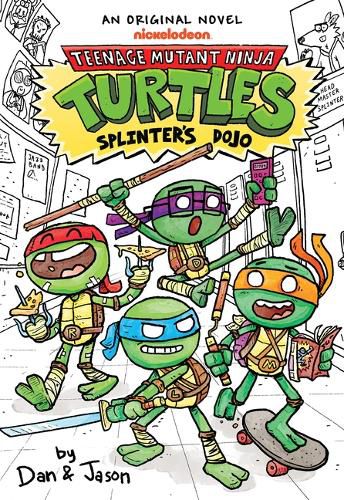 Cover image for Splinter's Dojo (Teenage Mutant Ninja Turtles Illustrated Novel #1)