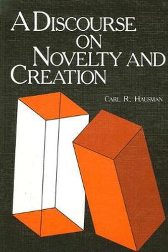 Cover image for A Discourse on Novelty and Creation