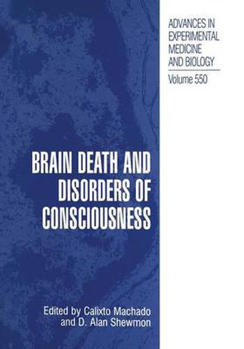 Cover image for Brain Death and Disorders of Consciousness