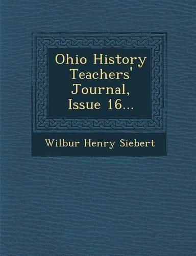 Cover image for Ohio History Teachers' Journal, Issue 16...