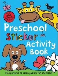 Cover image for Preschool Color & Activity Book: With Pictures to Color, Puzzle Fun, and More!