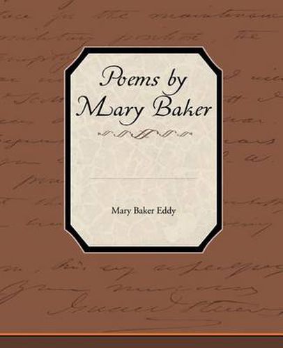 Cover image for Poems by Mary Baker Eddy