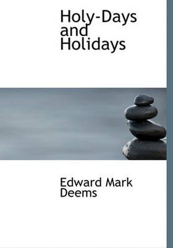 Cover image for Holy-Days and Holidays