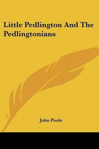 Cover image for Little Pedlington and the Pedlingtonians
