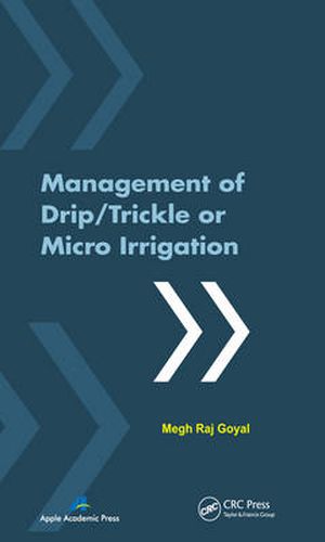 Cover image for Management of Drip/Trickle or Micro Irrigation