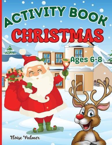 Cover image for Christmas Activity Book for Kids Ages 6-8