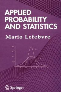 Cover image for Applied Probability and Statistics