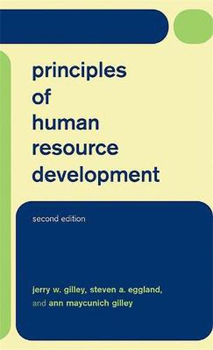 Cover image for Principles of Human Resource Development