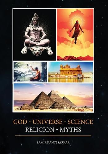 Cover image for God - Universe - Science - Religion - Myths (Black and White)