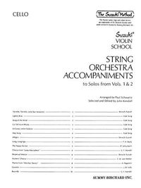 Cover image for String Orchestra Accompaniments to Solos from Volumes 1 & 2: Cello