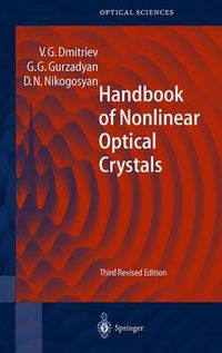 Cover image for Handbook of Nonlinear Optical Crystals