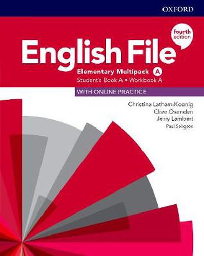 Cover image for English File: Elementary: Student's Book/Workbook Multi-Pack A