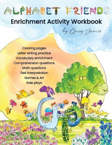 Cover image for Alphabet Friends Enrichment Activity Worksheets