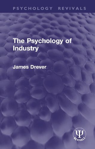 Cover image for The Psychology of Industry